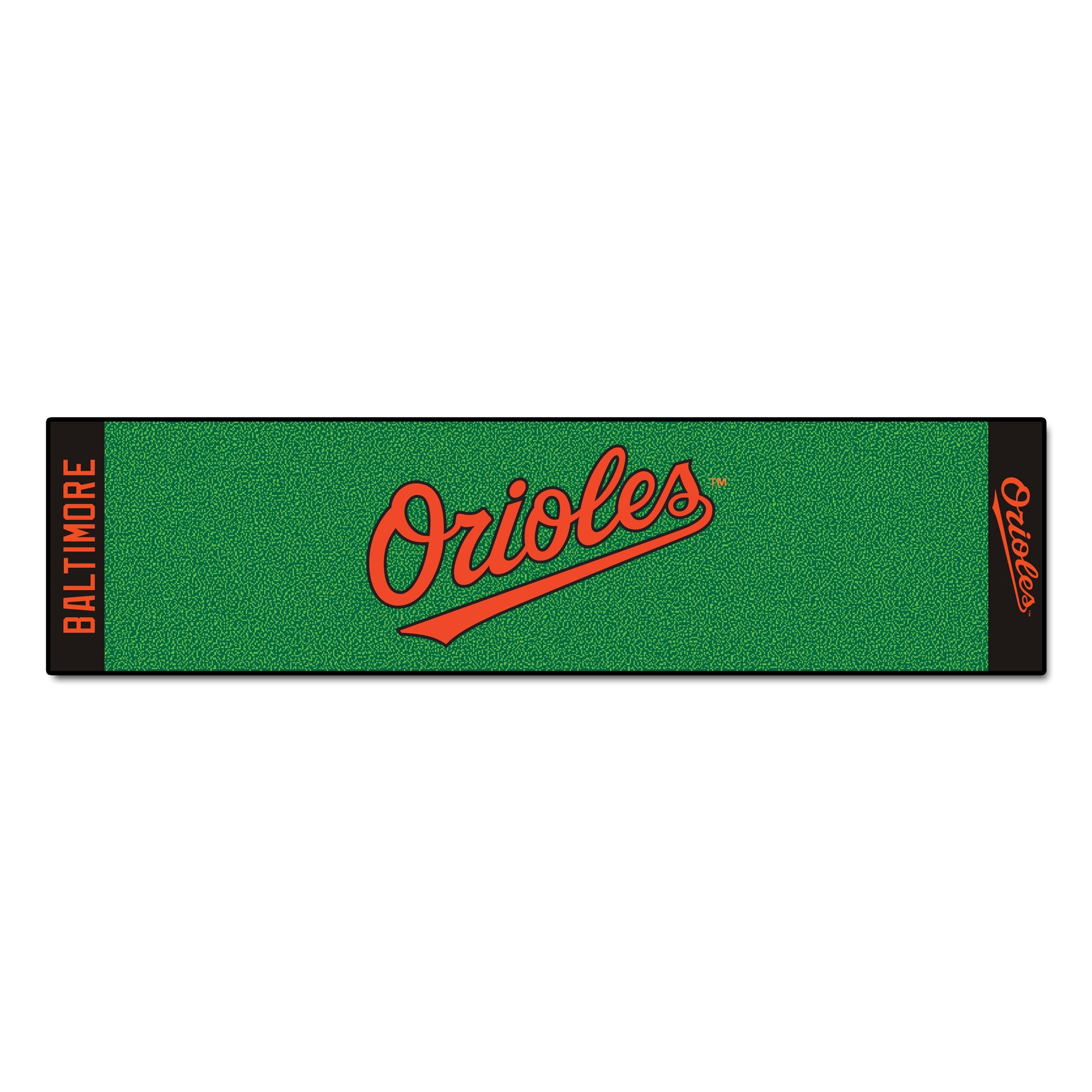 FANMATS, MLB - Baltimore Orioles Script Putting Green Mat - 1.5ft. x 6ft.